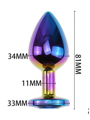 Diamond-butt-plug-chrome-mediuml-AT1111-2